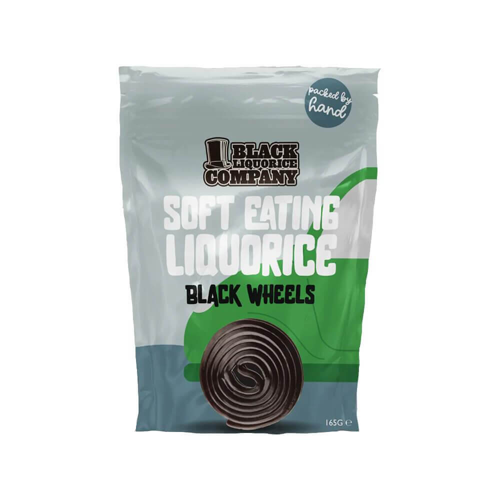 Black Liquorice Company Black Liquorice Wheels 165g